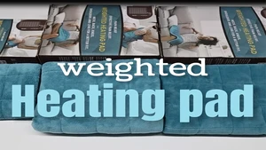 Almohadilla de calefacción con peso