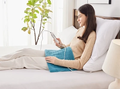 Almohadilla calentada eléctrica