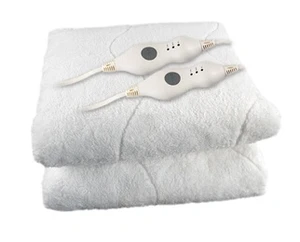 Almohadilla de colchón con Doble controlador de tamaño grande Queen King