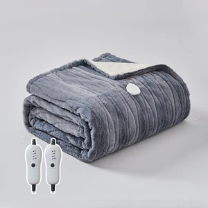 Cama doble lavable sobre manta eléctrica